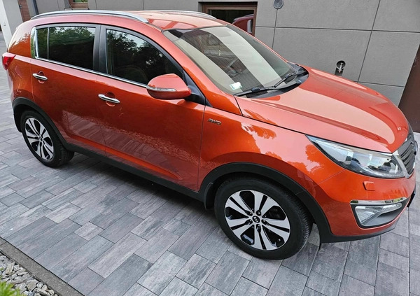 Kia Sportage cena 53900 przebieg: 157000, rok produkcji 2013 z Poniec małe 232